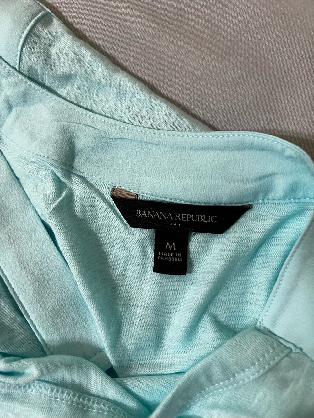 Banana Republic Mint Blue Women's Top